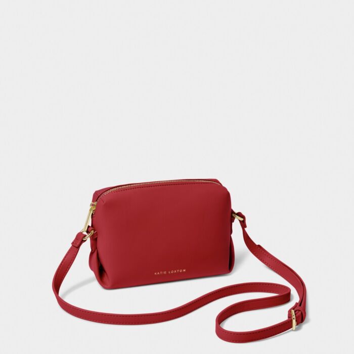 Katie Loxton Lily Crossbody Bag - Garnet Red